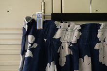 Load image into Gallery viewer, Vintage Navy Silk Skirt
