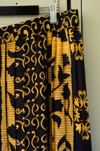 Load image into Gallery viewer, Gold &amp; Black Pleated Skirt
