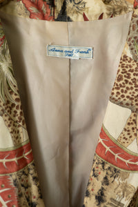 Silk Safari Vintage Blazer
