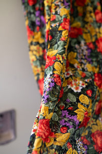 Rainbow Floral Skirt