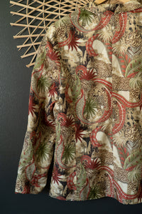 Silk Safari Vintage Blazer
