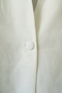 Lightweight white blazer