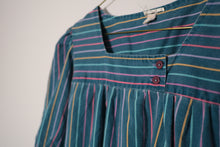 Load image into Gallery viewer, Vintage Babydoll stripe top
