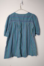 Load image into Gallery viewer, Vintage Babydoll stripe top
