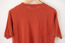 Load image into Gallery viewer, Rust short sleeve sweater
