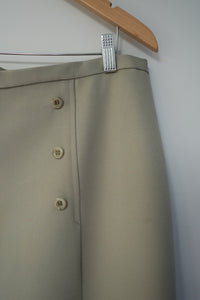 Vintage Sailor button a-line skirt