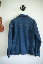 Load image into Gallery viewer, Classic dark wash denim jacket
