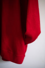 Load image into Gallery viewer, Red fleece hoodie
