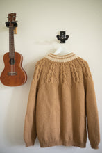 Load image into Gallery viewer, Caramel zip front cardigan
